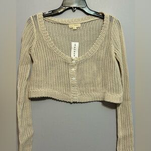 Pacsun LA Hearts crochet knit cardigan